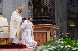 Homilie des Heiligen Vaters: Eucharistiefeier mit risterweihe